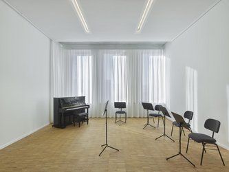 Musikraum mit Bestuhlung